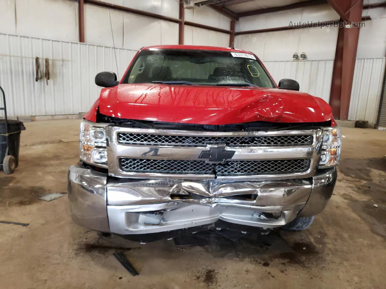 2012 Chevrolet Silverado C1500  Ls Red vin: 1GCRCREA3CZ258114