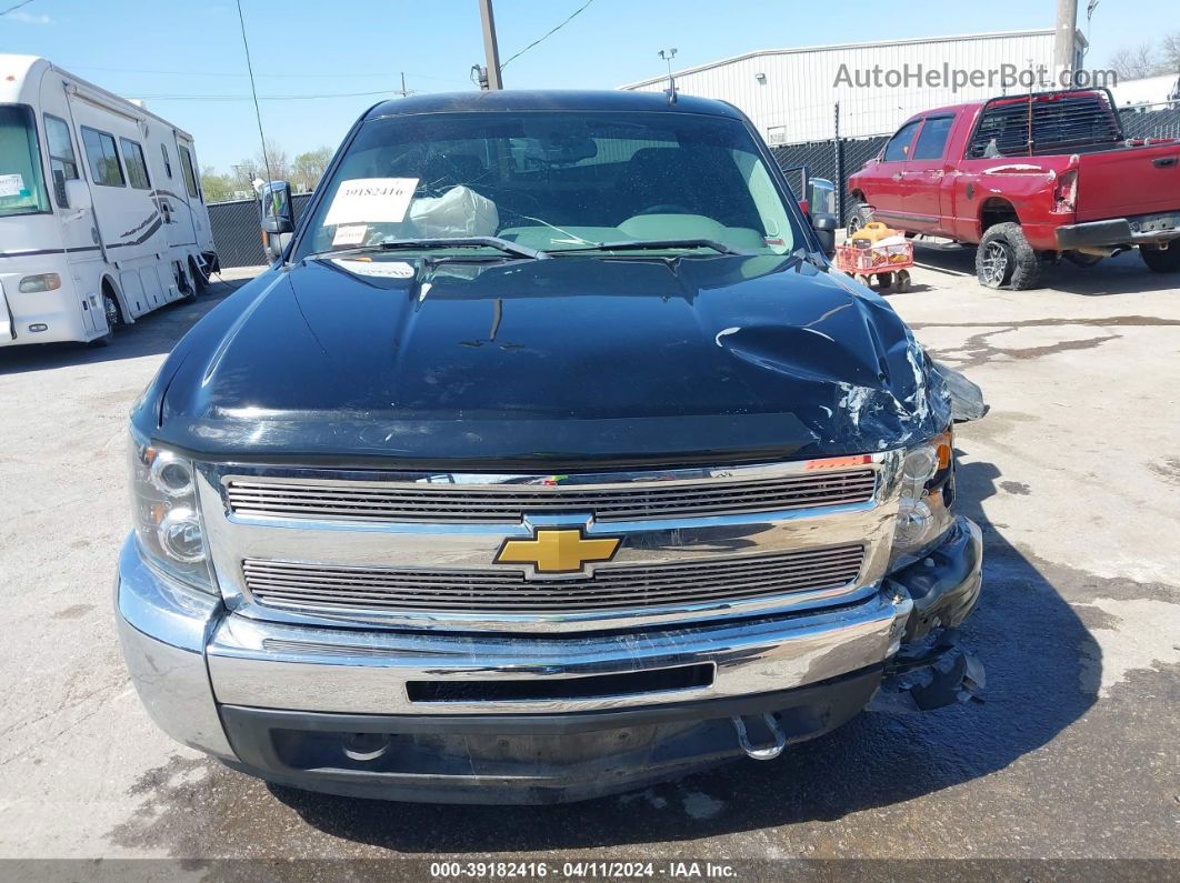 2012 Chevrolet Silverado 1500 Ls Black vin: 1GCRCREA6CZ231179