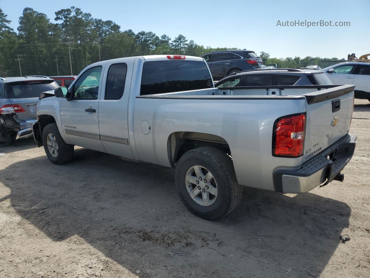 2012 Chevrolet Silverado C1500  Ls Silver vin: 1GCRCREA7CZ159196