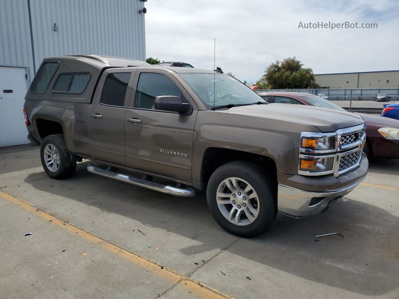 2015 Chevrolet Silverado C1500 Lt Коричневый vin: 1GCRCREC0FZ260358