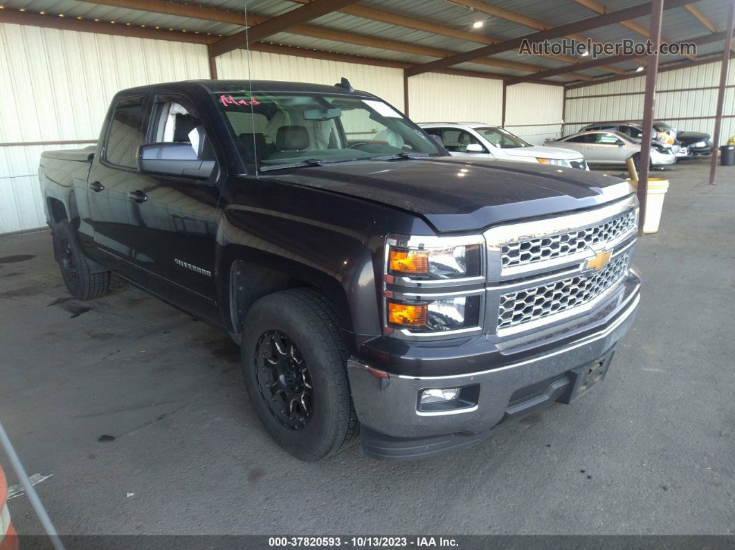 2015 Chevrolet Silverado 1500 Lt Gray vin: 1GCRCREC0FZ430475