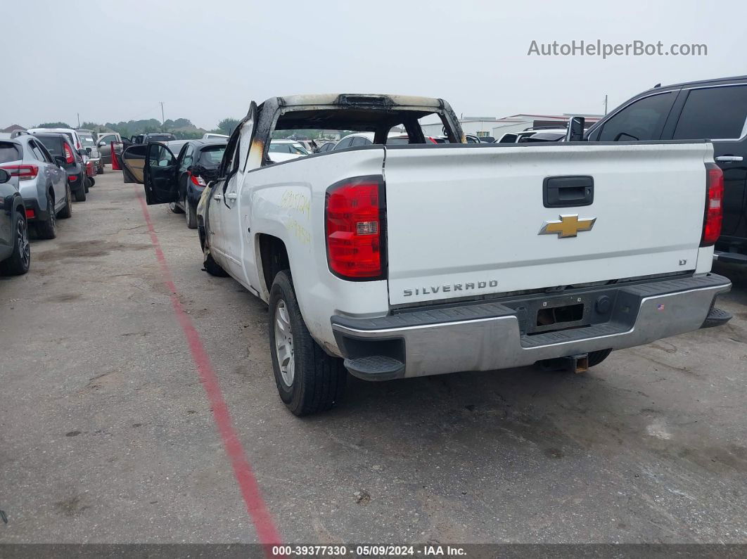 2016 Chevrolet Silverado 1500 1lt White vin: 1GCRCREC0GZ119954