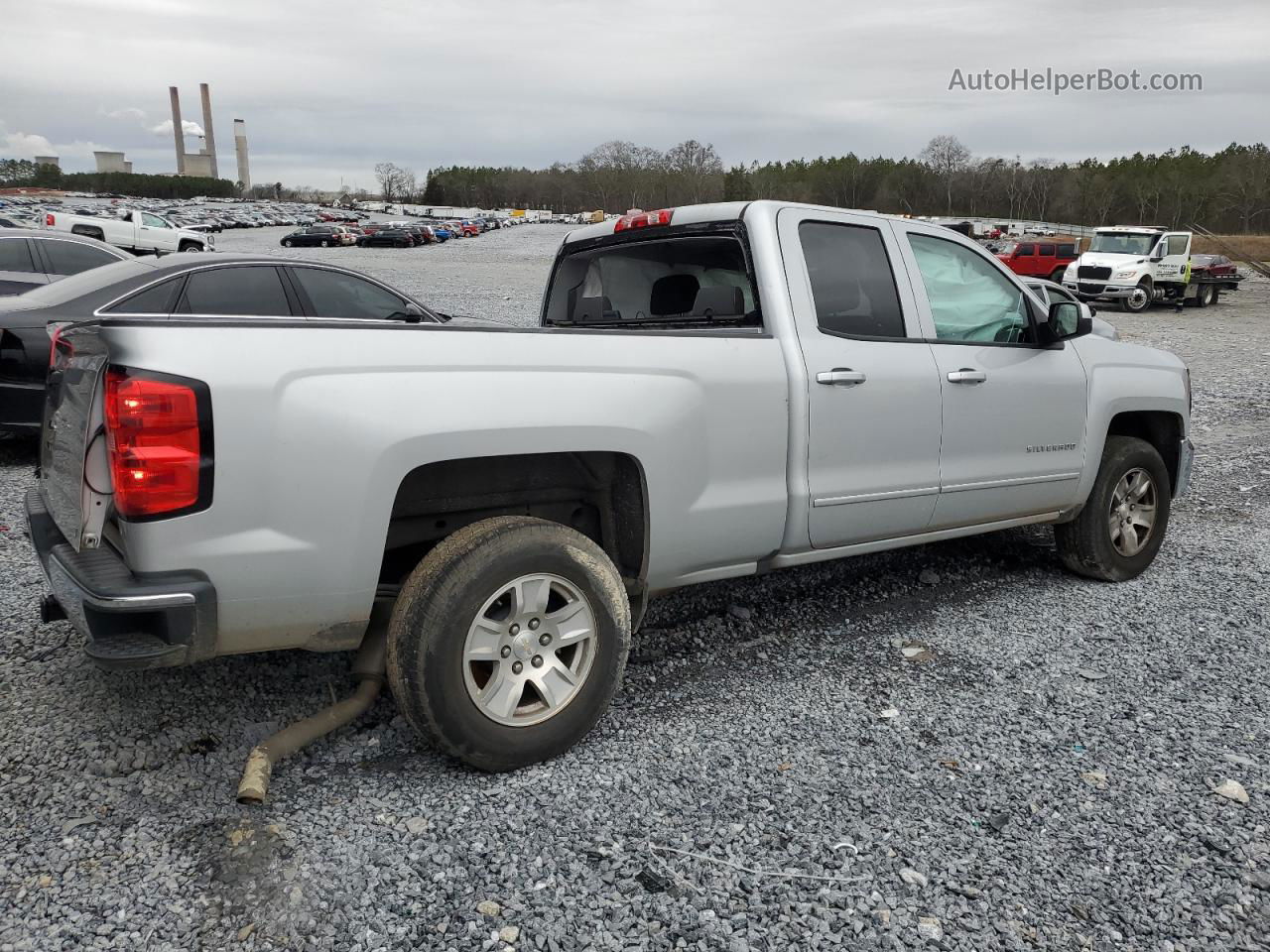 2018 Chevrolet Silverado C1500 Lt Серебряный vin: 1GCRCREC0JZ157563