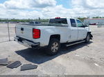 2018 Chevrolet Silverado 1500 1lt White vin: 1GCRCREC1JZ201134