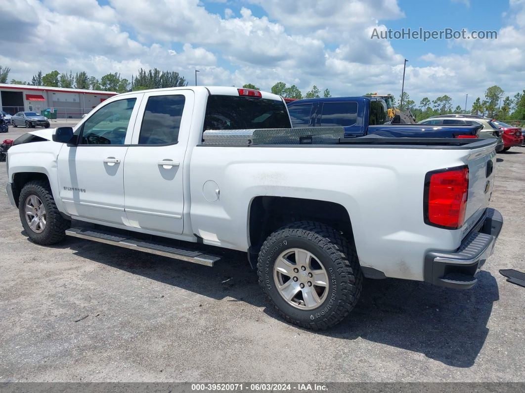 2018 Chevrolet Silverado 1500 1lt White vin: 1GCRCREC1JZ201134