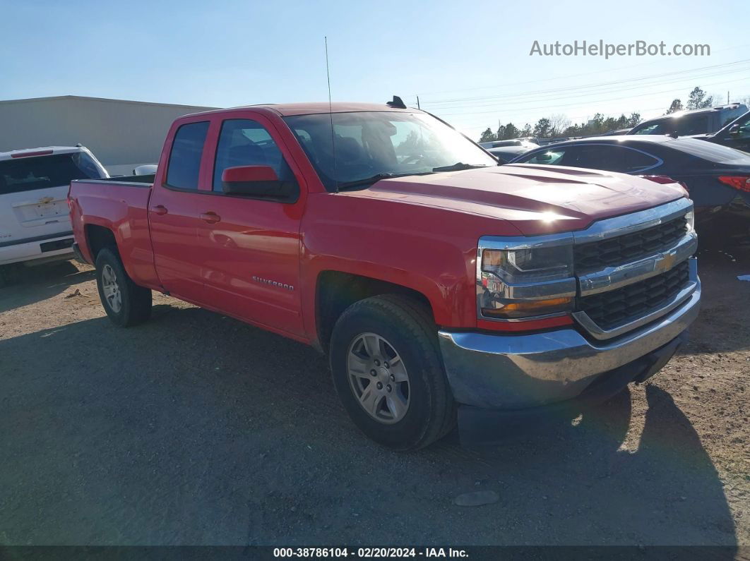 2018 Chevrolet Silverado 1500 1lt Red vin: 1GCRCREC2JZ314655