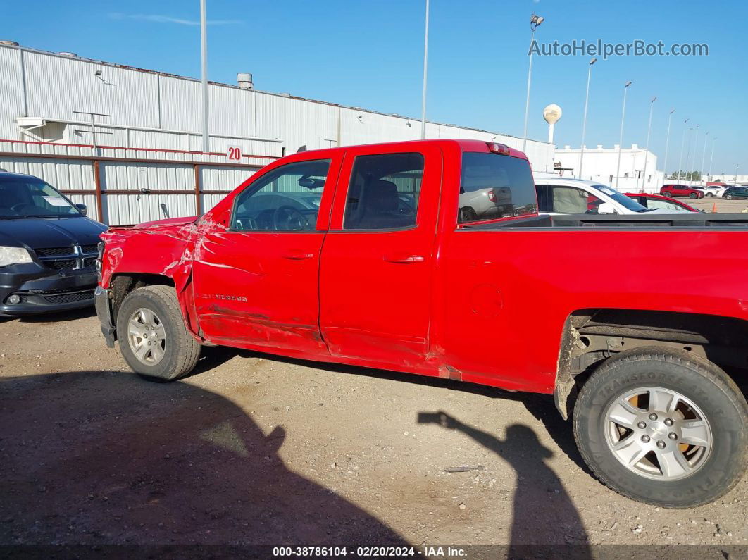 2018 Chevrolet Silverado 1500 1lt Red vin: 1GCRCREC2JZ314655