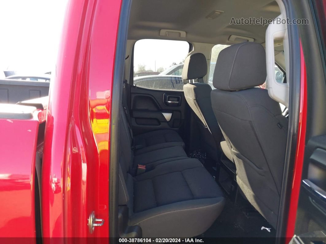 2018 Chevrolet Silverado 1500 1lt Red vin: 1GCRCREC2JZ314655