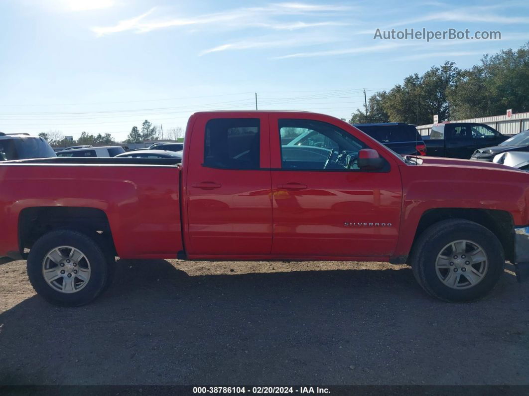 2018 Chevrolet Silverado 1500 1lt Red vin: 1GCRCREC2JZ314655