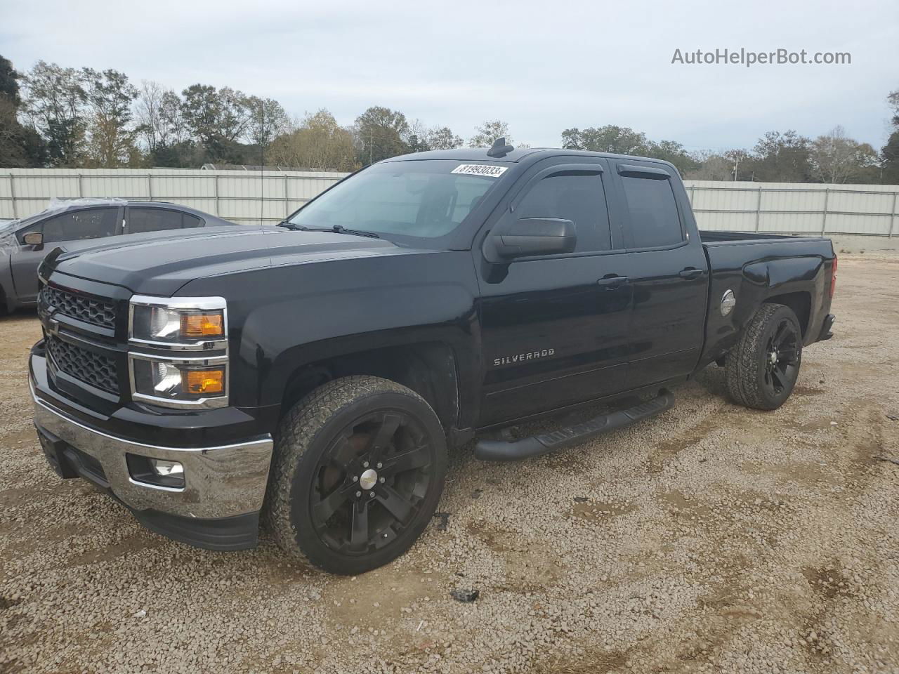 2015 Chevrolet Silverado C1500 Lt Черный vin: 1GCRCREC4FZ180500