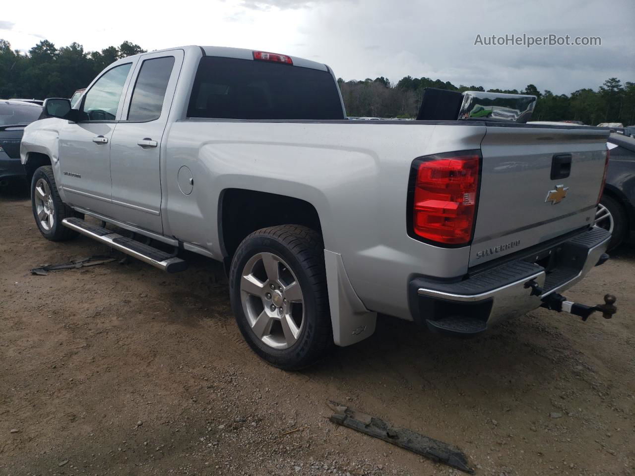 2018 Chevrolet Silverado C1500 Lt Серебряный vin: 1GCRCREC6JZ109193