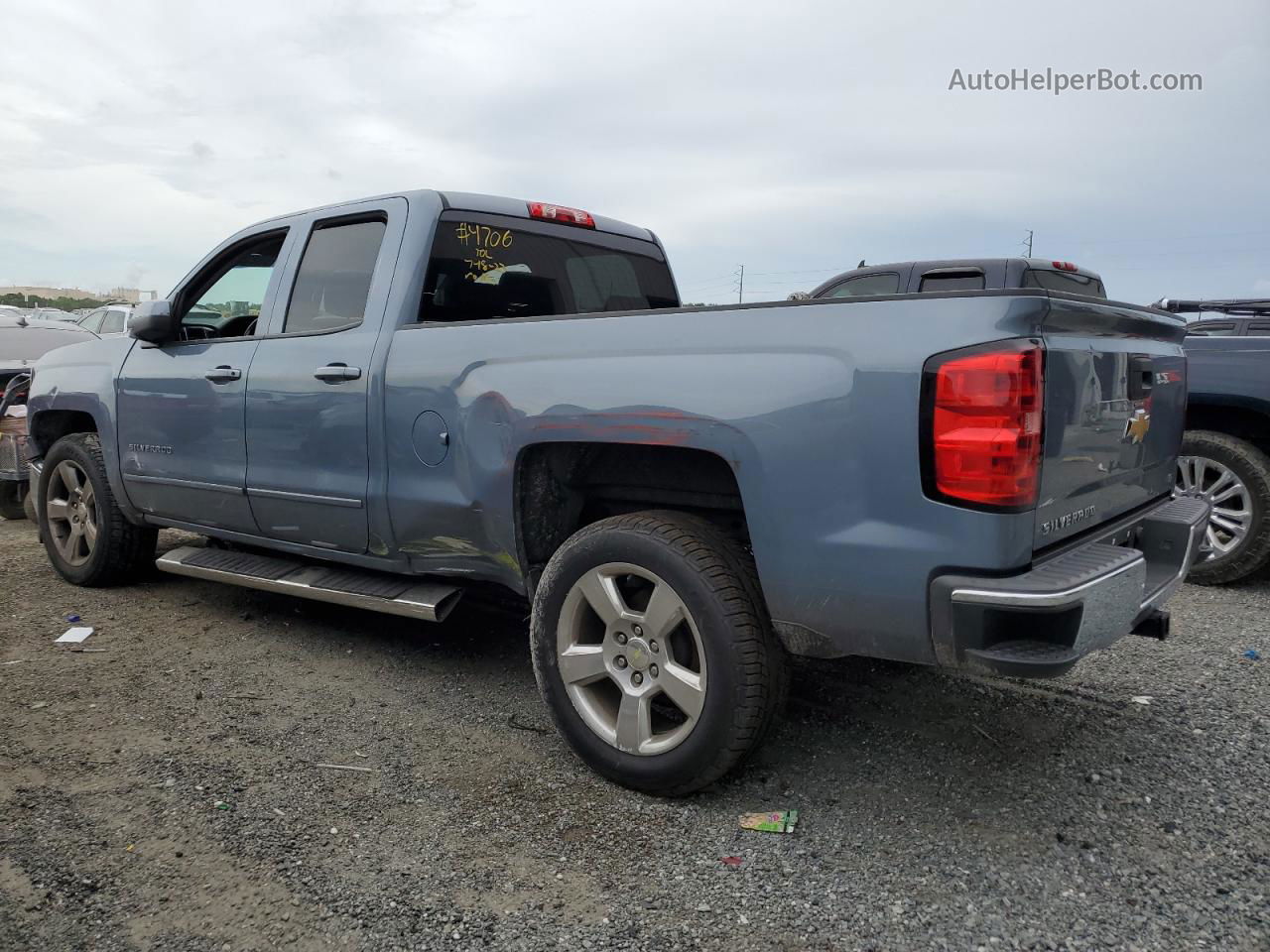 2015 Chevrolet Silverado C1500 Lt Синий vin: 1GCRCREC7FZ307885