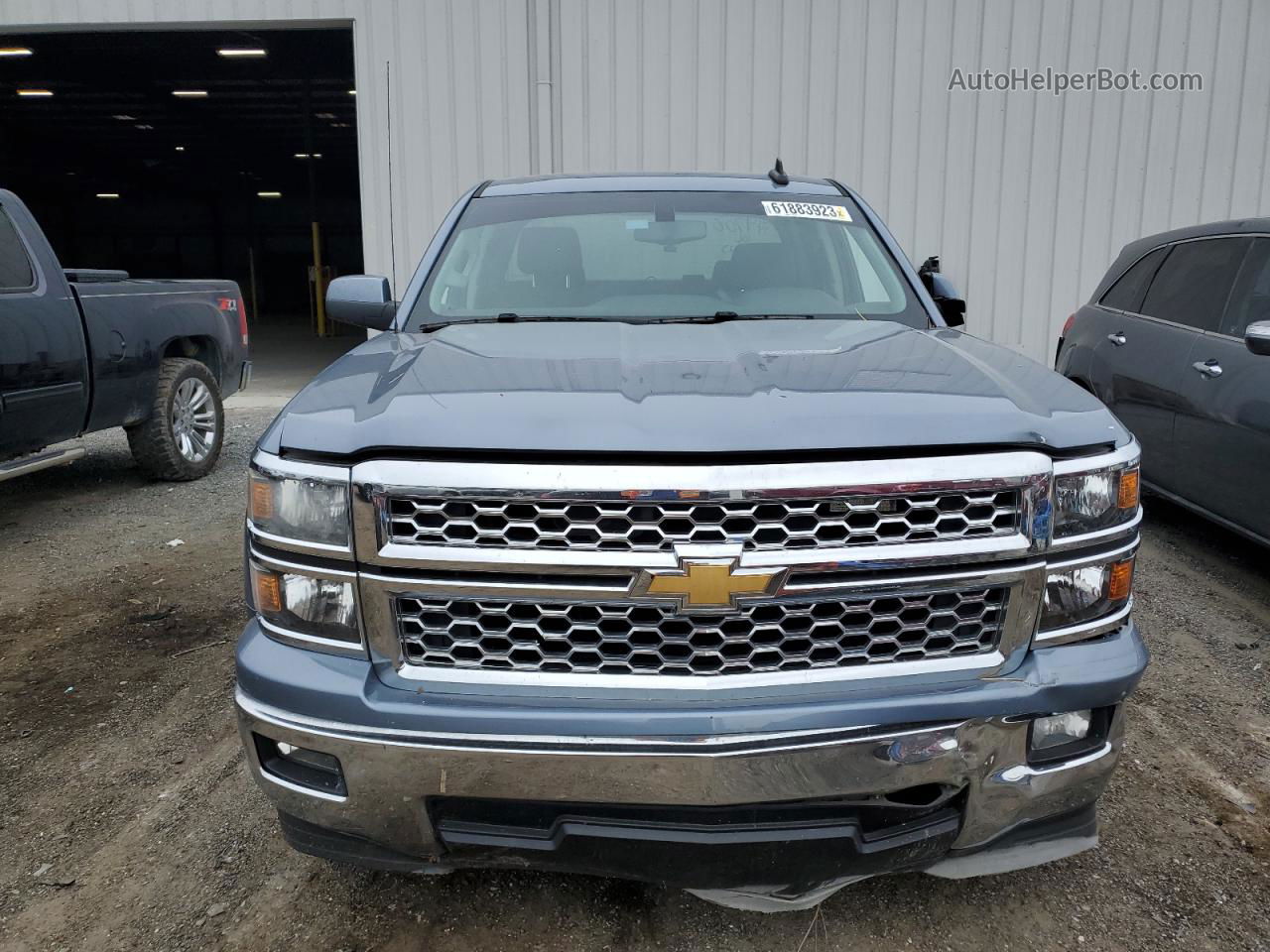 2015 Chevrolet Silverado C1500 Lt Синий vin: 1GCRCREC7FZ307885