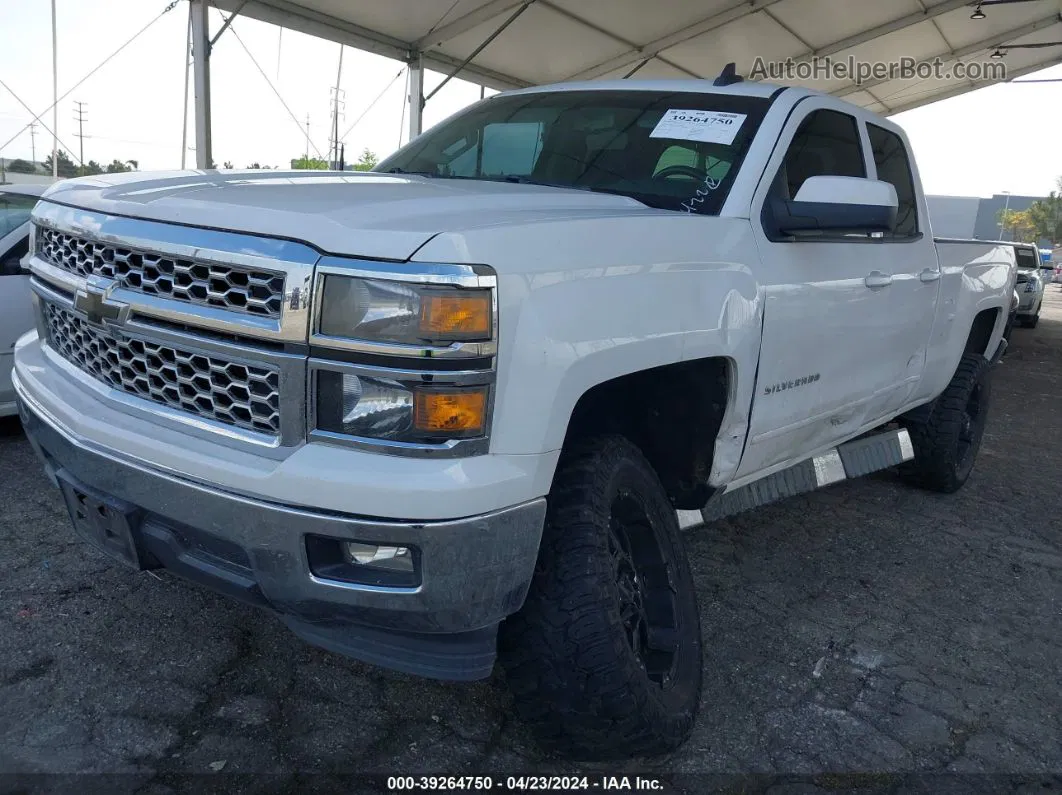 2015 Chevrolet Silverado 1500 1lt Белый vin: 1GCRCRECXFZ263400