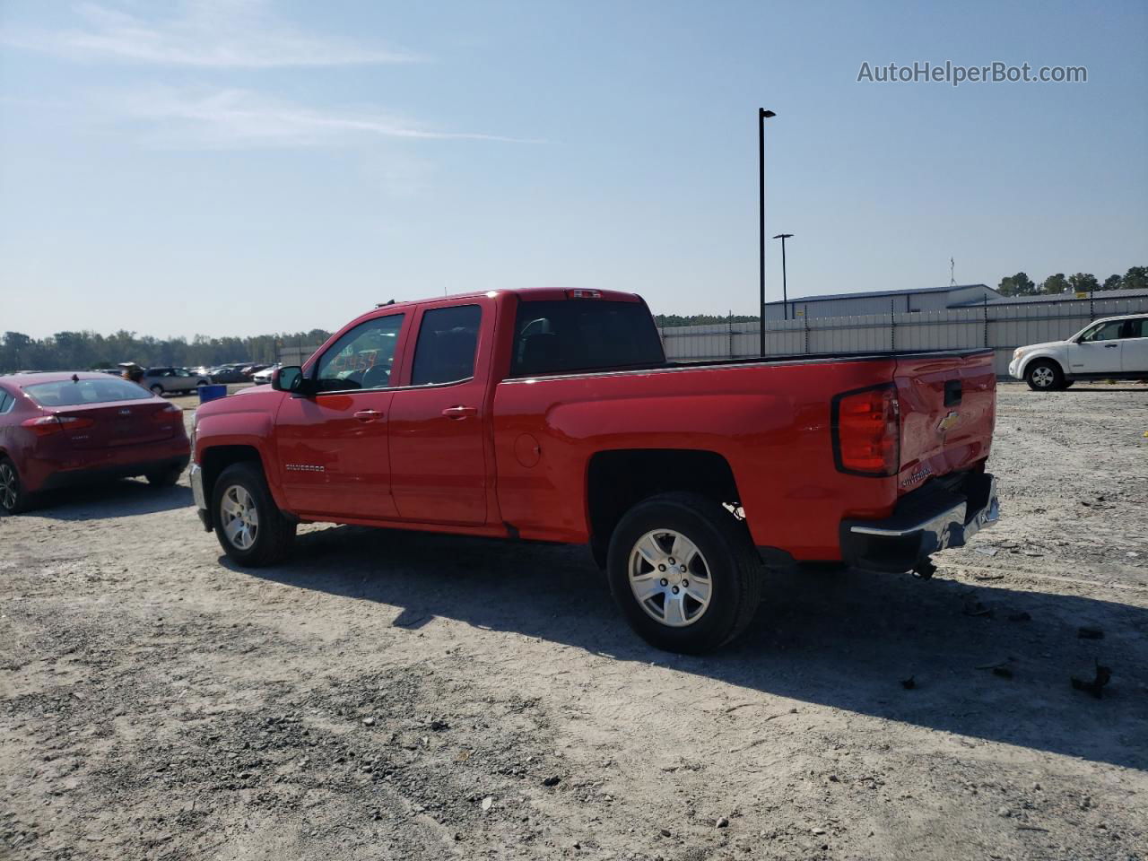 2018 Chevrolet Silverado C1500 Lt Красный vin: 1GCRCREH2JZ133373