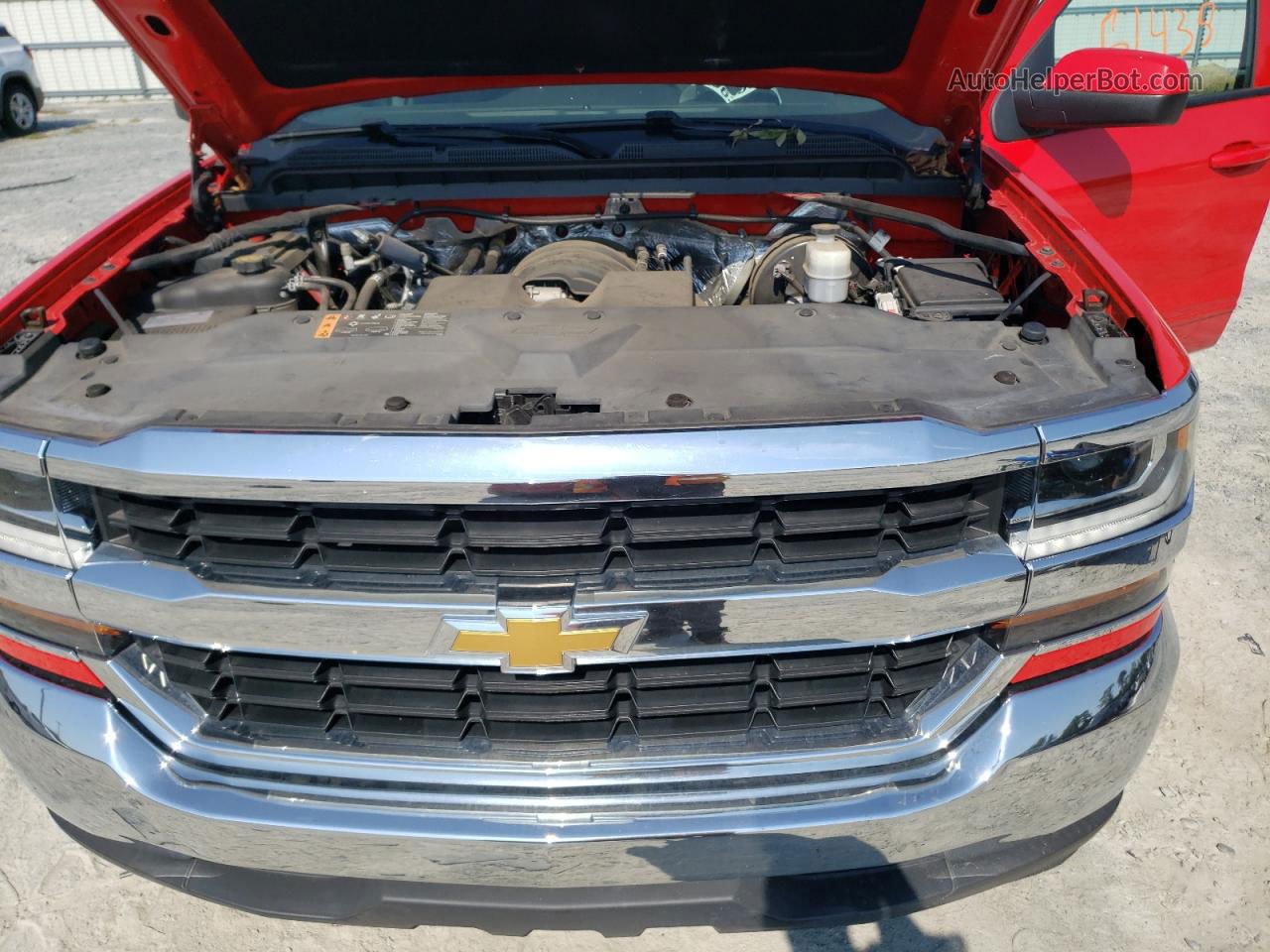 2018 Chevrolet Silverado C1500 Lt Красный vin: 1GCRCREH2JZ133373