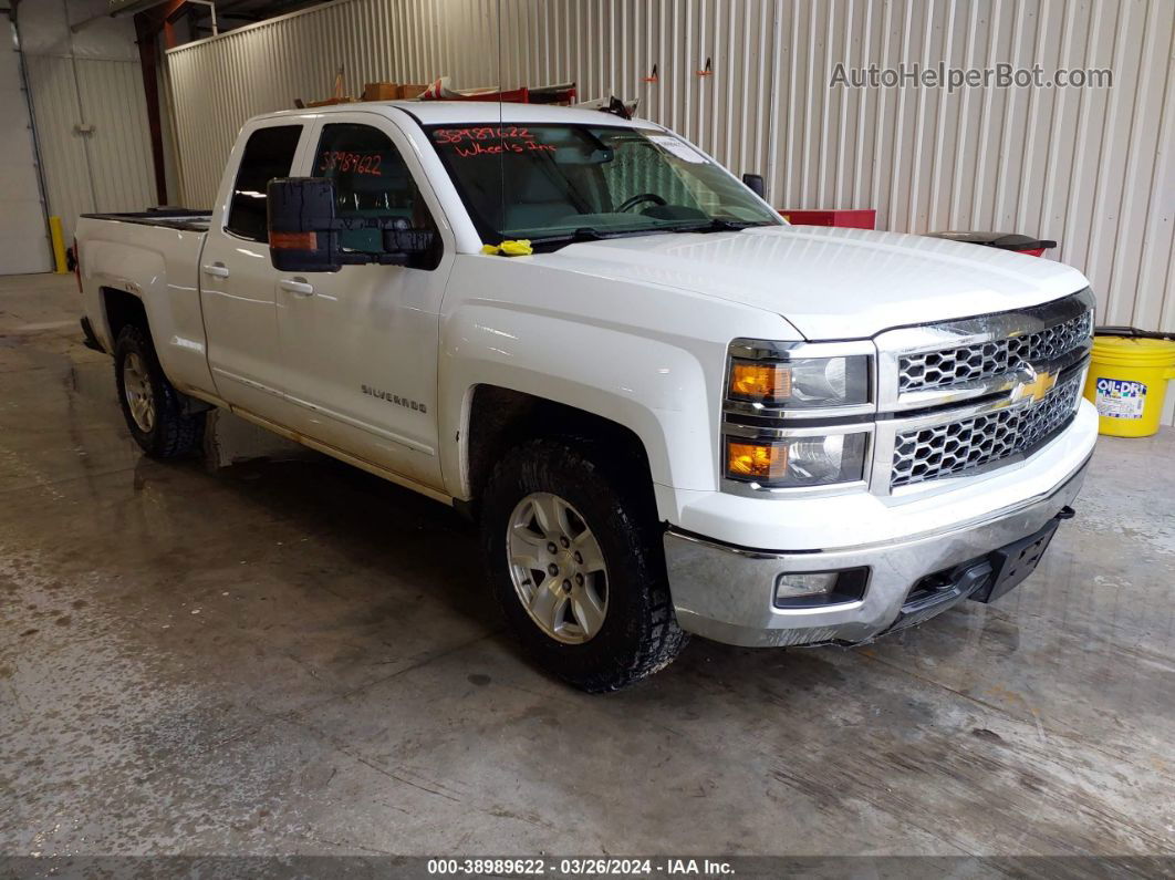 2015 Chevrolet Silverado 1500 1lt White vin: 1GCRCREH4FZ294377