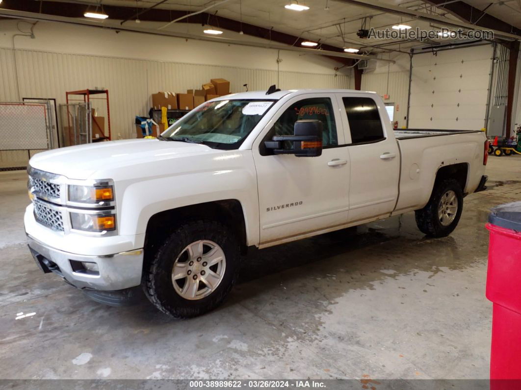 2015 Chevrolet Silverado 1500 1lt White vin: 1GCRCREH4FZ294377