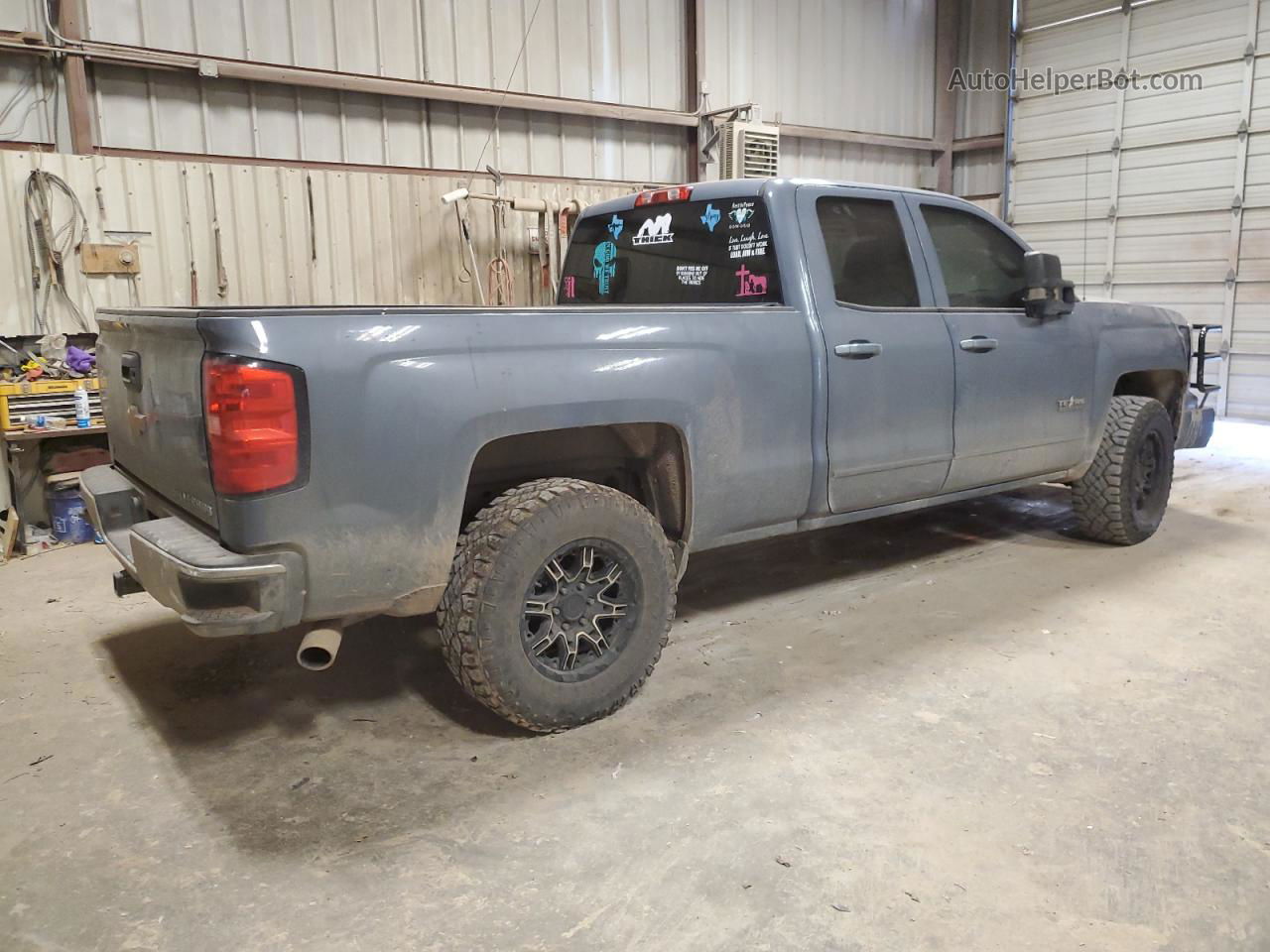 2015 Chevrolet Silverado C1500 Lt Gray vin: 1GCRCREH5FZ428961