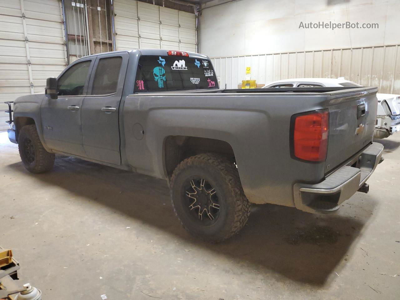 2015 Chevrolet Silverado C1500 Lt Gray vin: 1GCRCREH5FZ428961