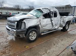 2012 Chevrolet Silverado C1500 Lt Silver vin: 1GCRCSE00CZ105687