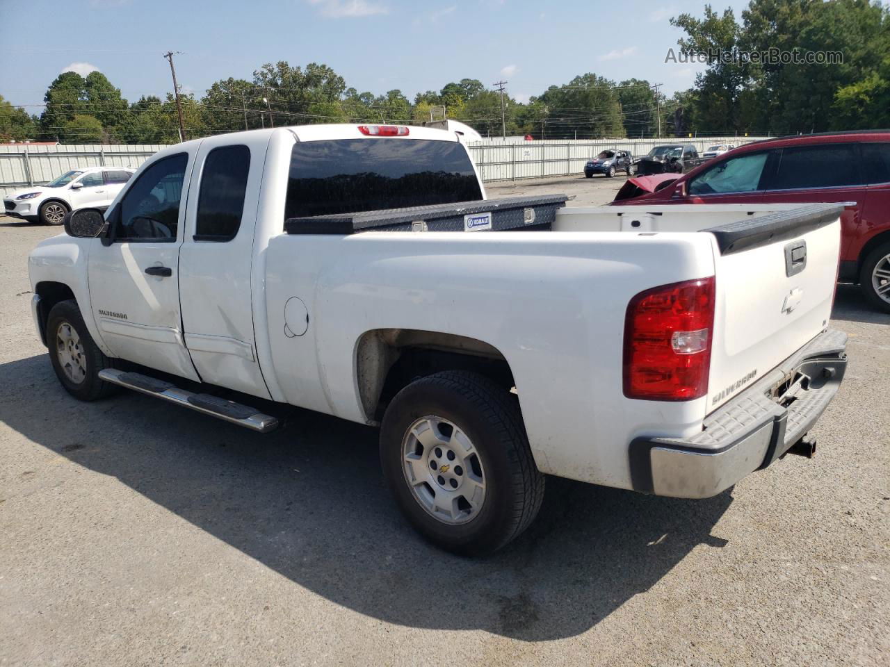 2012 Chevrolet Silverado C1500 Lt White vin: 1GCRCSE04CZ341694