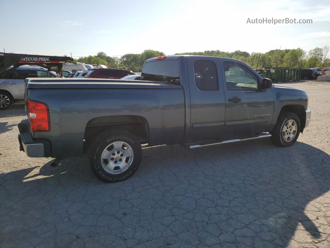 2013 Chevrolet Silverado C1500 Lt Blue vin: 1GCRCSE04DZ309961