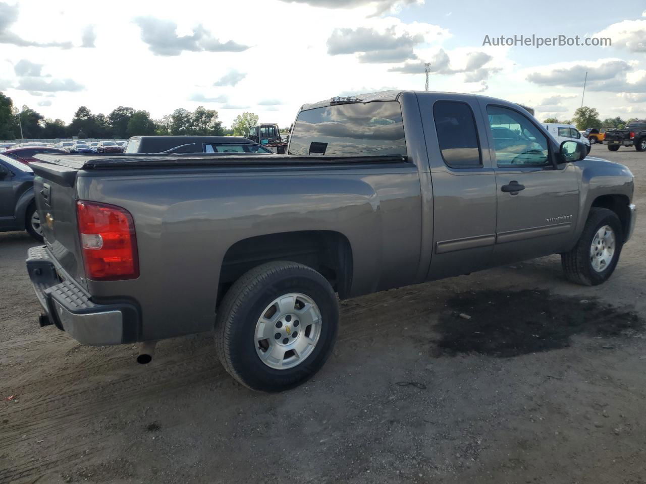 2013 Chevrolet Silverado C1500 Lt Brown vin: 1GCRCSE05DZ189457