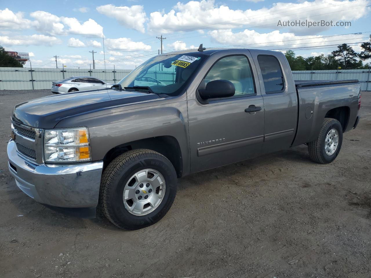 2013 Chevrolet Silverado C1500 Lt Brown vin: 1GCRCSE05DZ189457