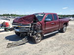 2013 Chevrolet Silverado C1500 Lt Burgundy vin: 1GCRCSE05DZ215684