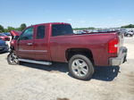 2013 Chevrolet Silverado C1500 Lt Burgundy vin: 1GCRCSE05DZ215684