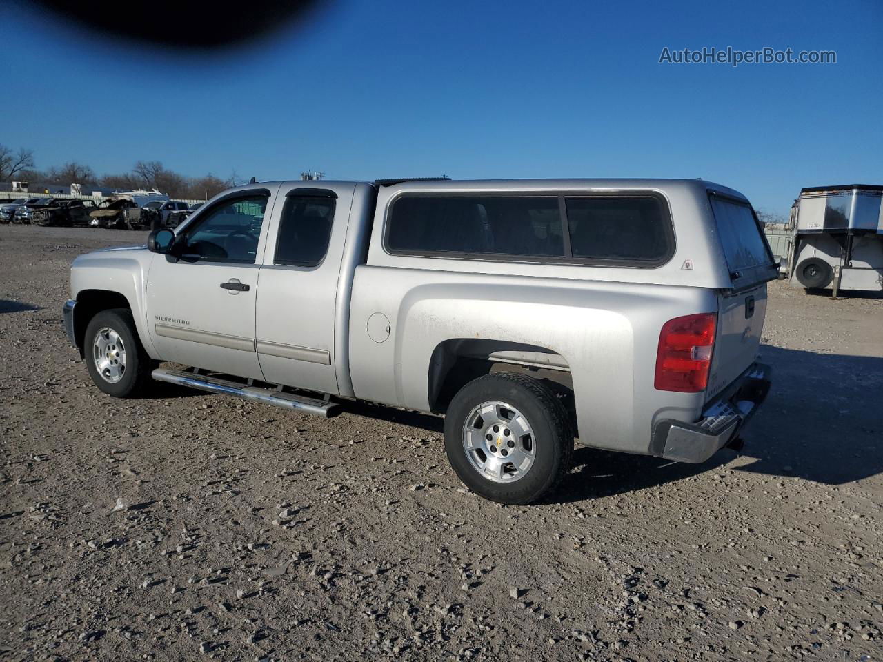 2013 Chevrolet Silverado C1500 Lt Silver vin: 1GCRCSE06DZ208372