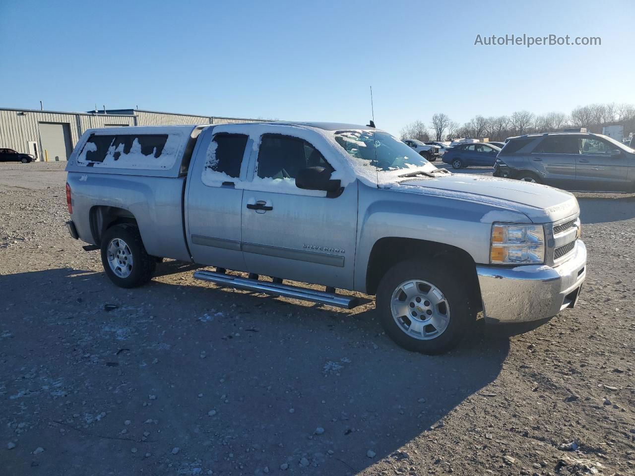 2013 Chevrolet Silverado C1500 Lt Silver vin: 1GCRCSE06DZ208372