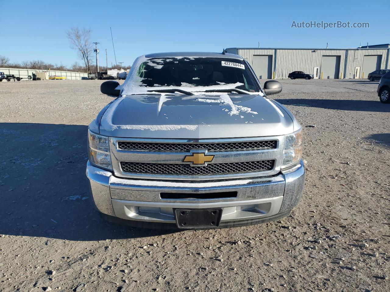 2013 Chevrolet Silverado C1500 Lt Silver vin: 1GCRCSE06DZ208372