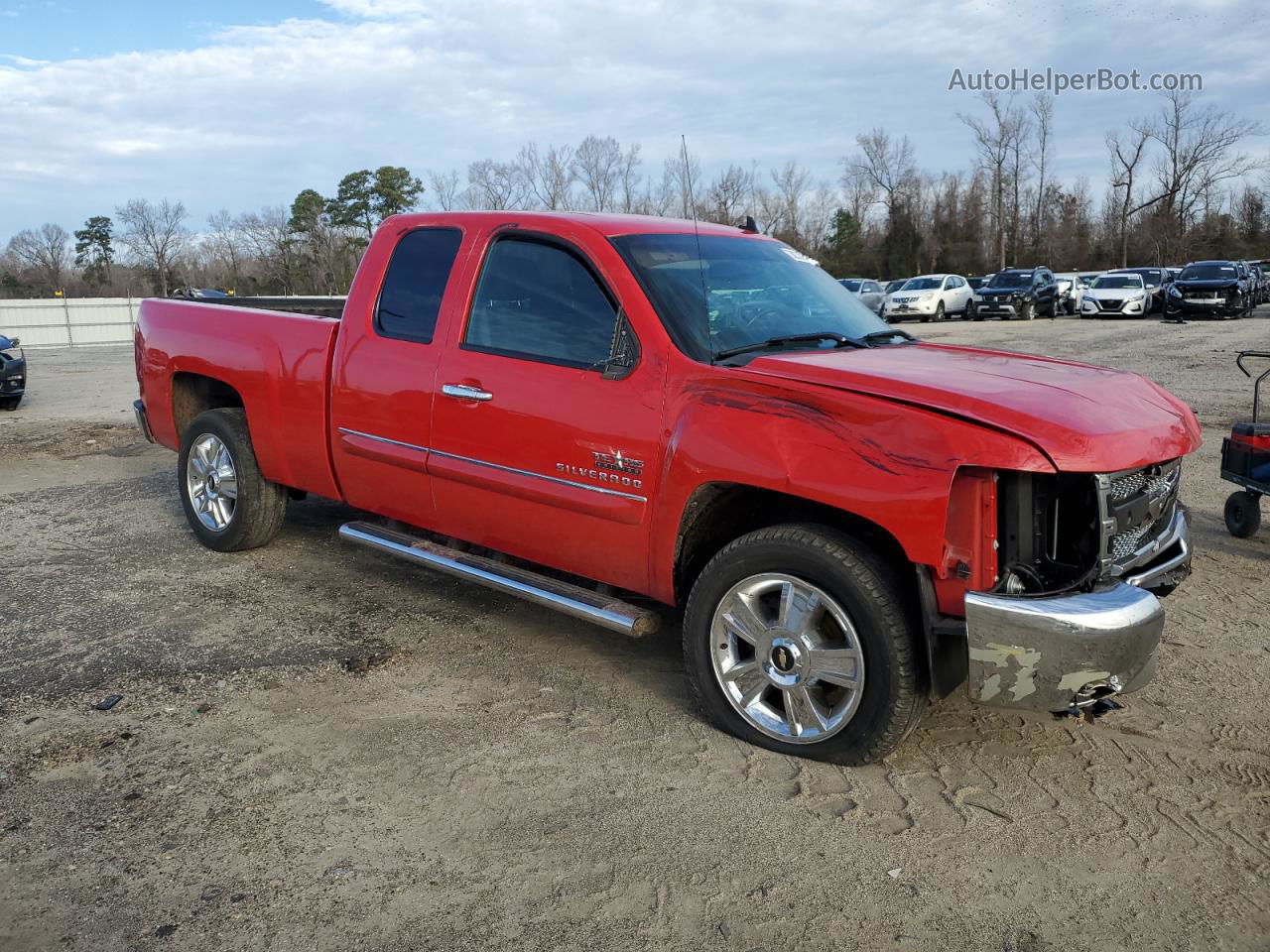 2012 Chevrolet Silverado C1500 Lt Red vin: 1GCRCSE07CZ192259