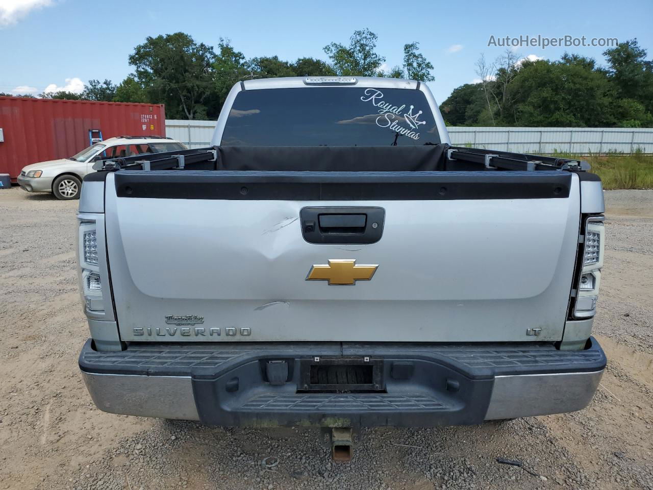 2013 Chevrolet Silverado C1500 Lt Silver vin: 1GCRCSE08DZ151950