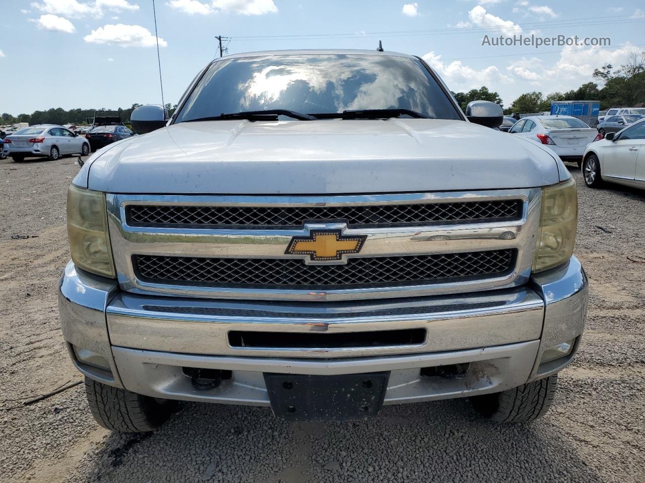 2013 Chevrolet Silverado C1500 Lt Silver vin: 1GCRCSE08DZ151950