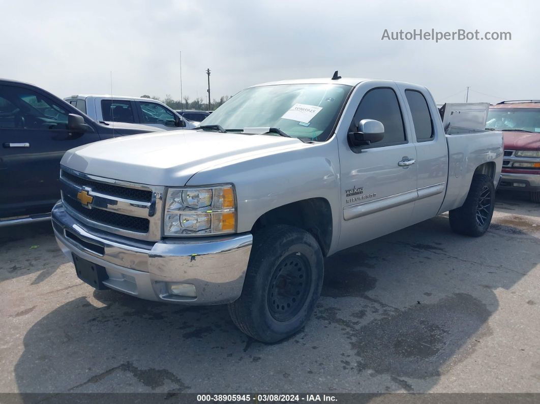 2012 Chevrolet Silverado 1500 Lt Silver vin: 1GCRCSE09CZ326432