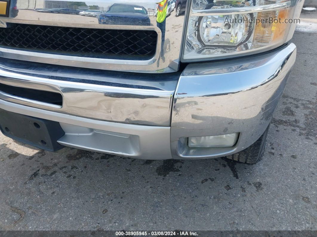 2012 Chevrolet Silverado 1500 Lt Silver vin: 1GCRCSE09CZ326432