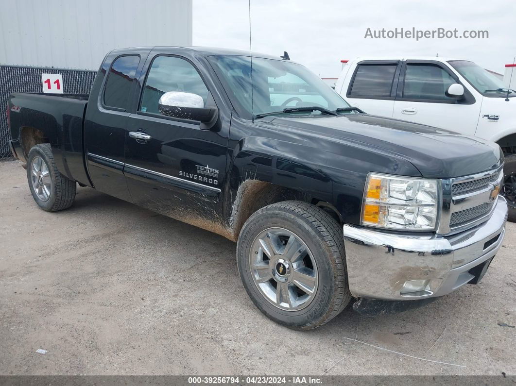 2013 Chevrolet Silverado 1500 Lt Black vin: 1GCRCSE09DZ290775