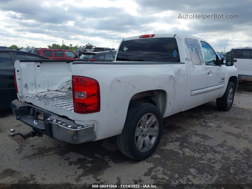 2013 Chevrolet Silverado 1500 Lt White vin: 1GCRCSE09DZ364129