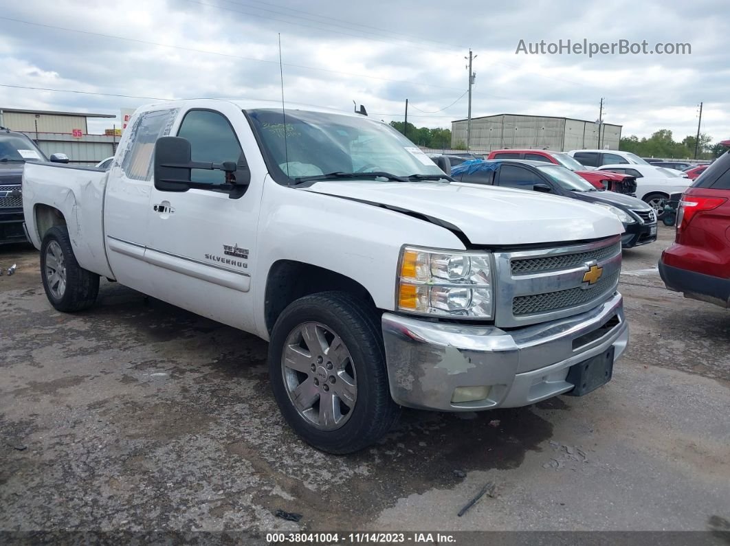 2013 Chevrolet Silverado 1500 Lt Белый vin: 1GCRCSE09DZ364129