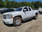 2013 Chevrolet Silverado C1500 Lt White vin: 1GCRCSE0XDZ227541