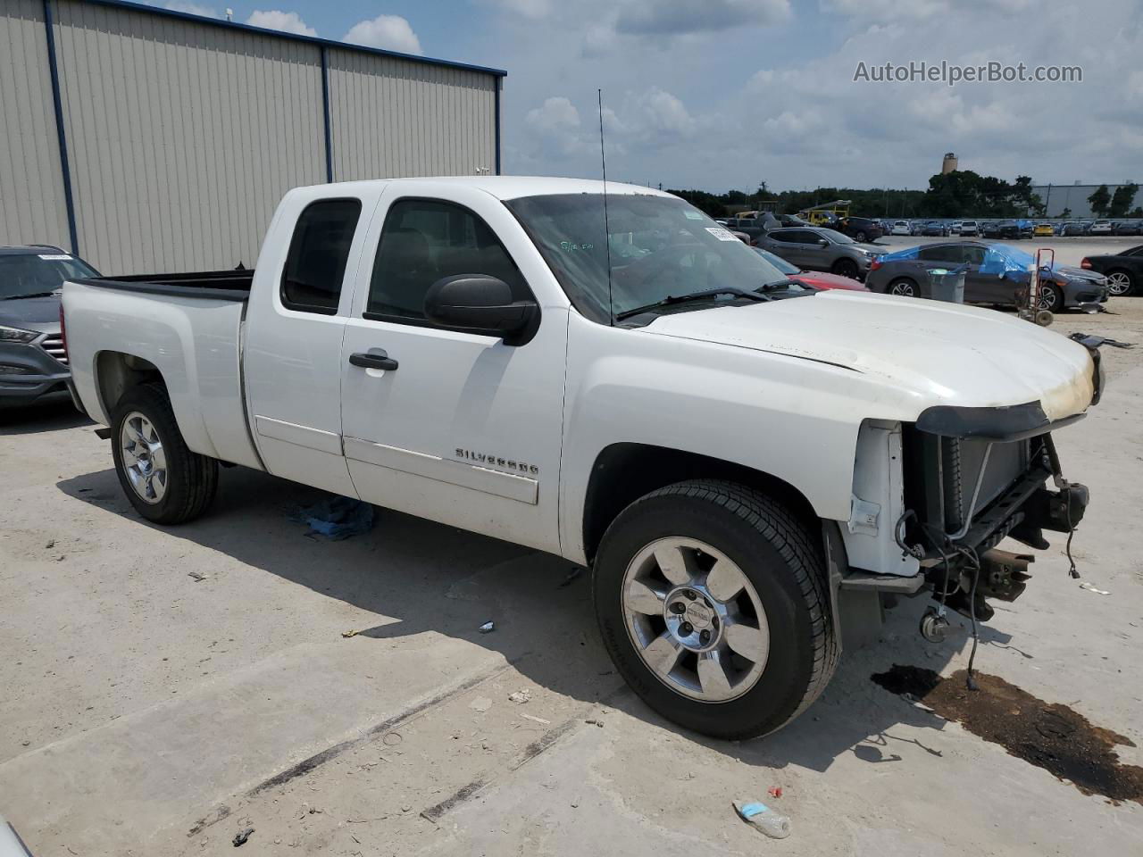 2012 Chevrolet Silverado C1500 Lt Белый vin: 1GCRCSEA1CZ101236