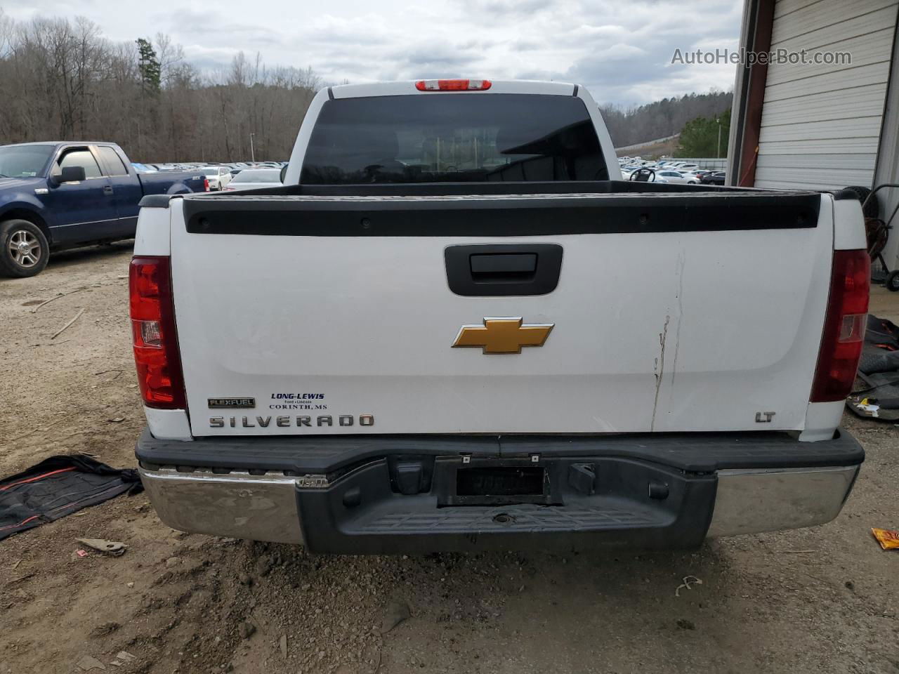 2012 Chevrolet Silverado C1500 Lt White vin: 1GCRCSEA1CZ123852