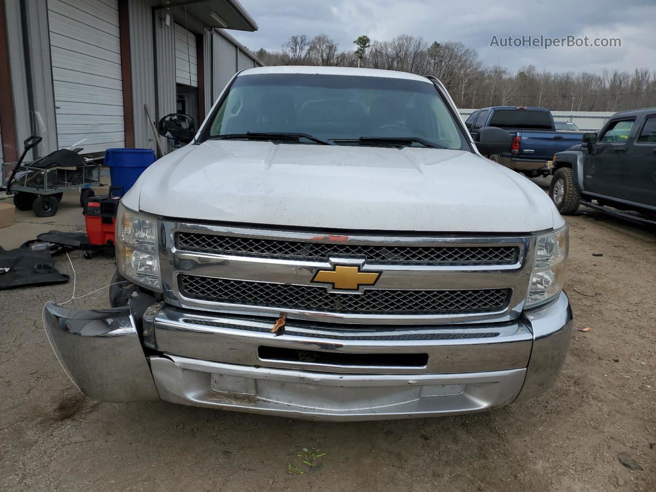 2012 Chevrolet Silverado C1500 Lt White vin: 1GCRCSEA1CZ123852