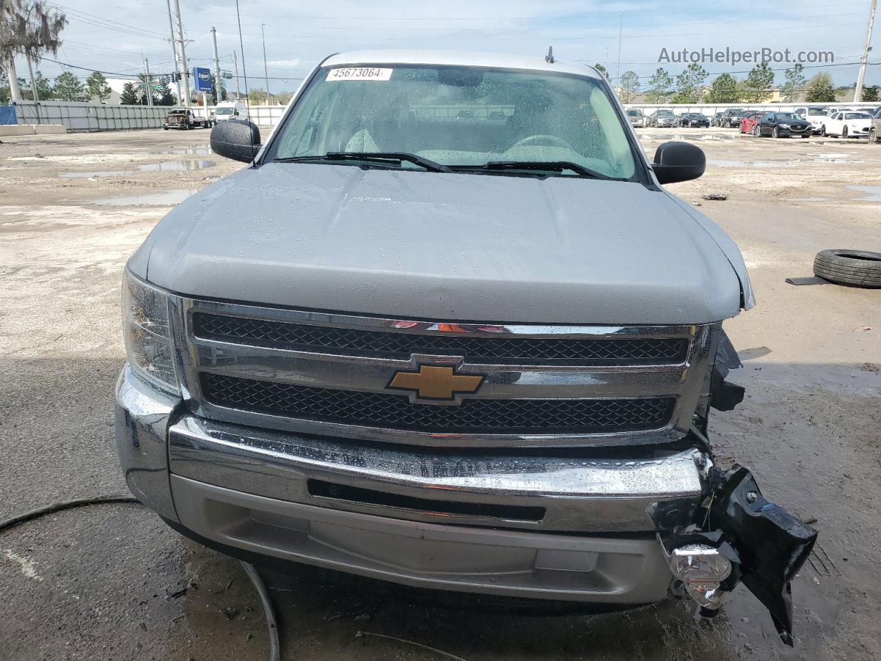 2012 Chevrolet Silverado C1500 Lt Silver vin: 1GCRCSEA2CZ130471