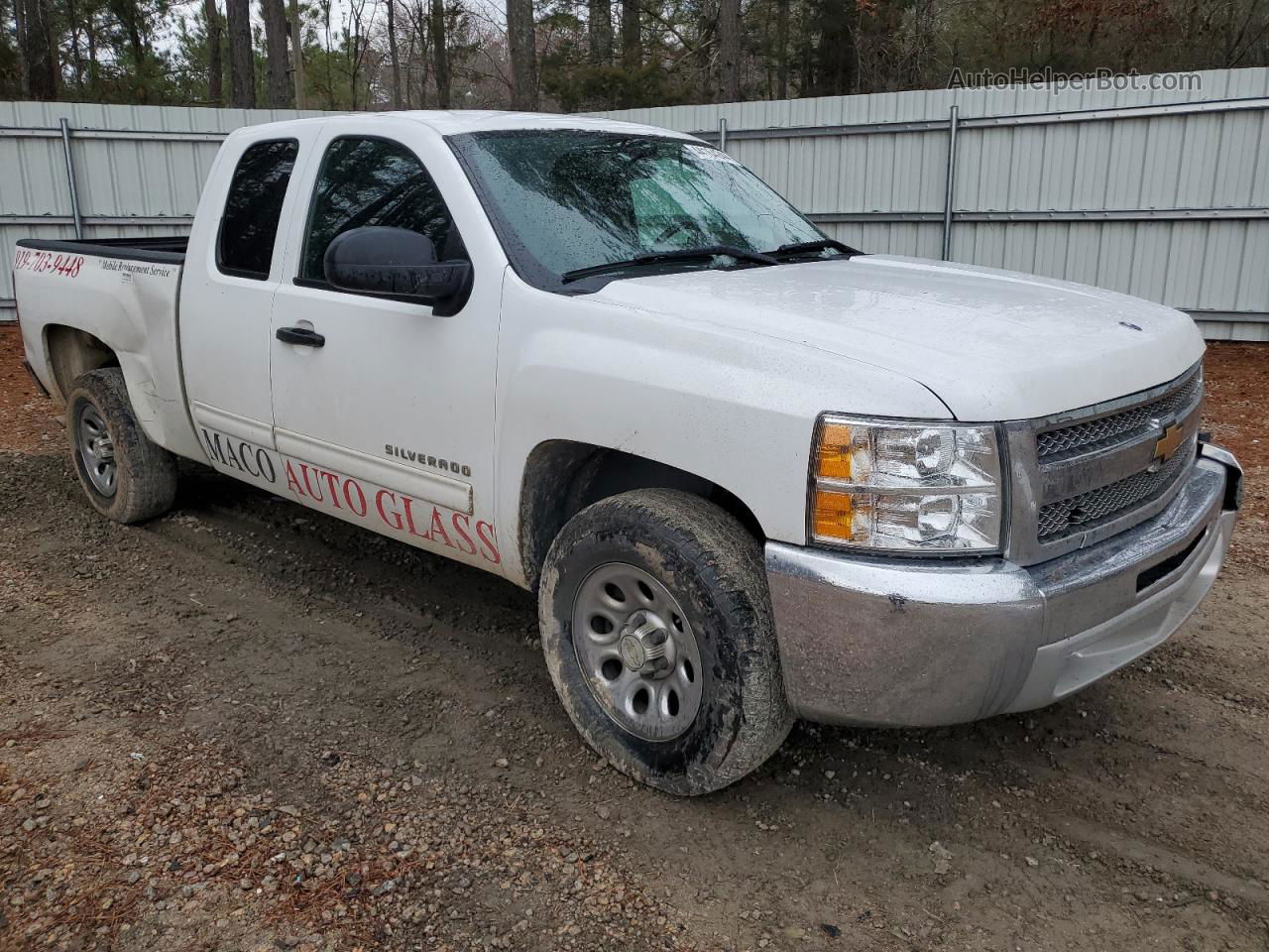 2012 Chevrolet Silverado C1500 Lt Белый vin: 1GCRCSEA3CZ106955