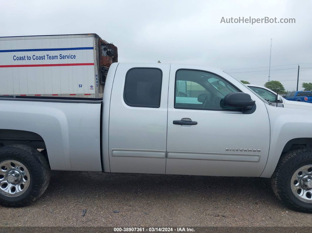 2012 Chevrolet Silverado 1500 Lt Silver vin: 1GCRCSEA5CZ105130