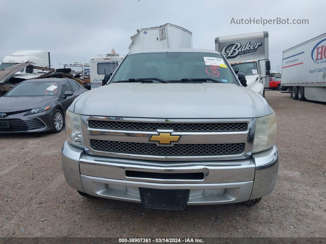 2012 Chevrolet Silverado 1500 Lt Silver vin: 1GCRCSEA5CZ105130